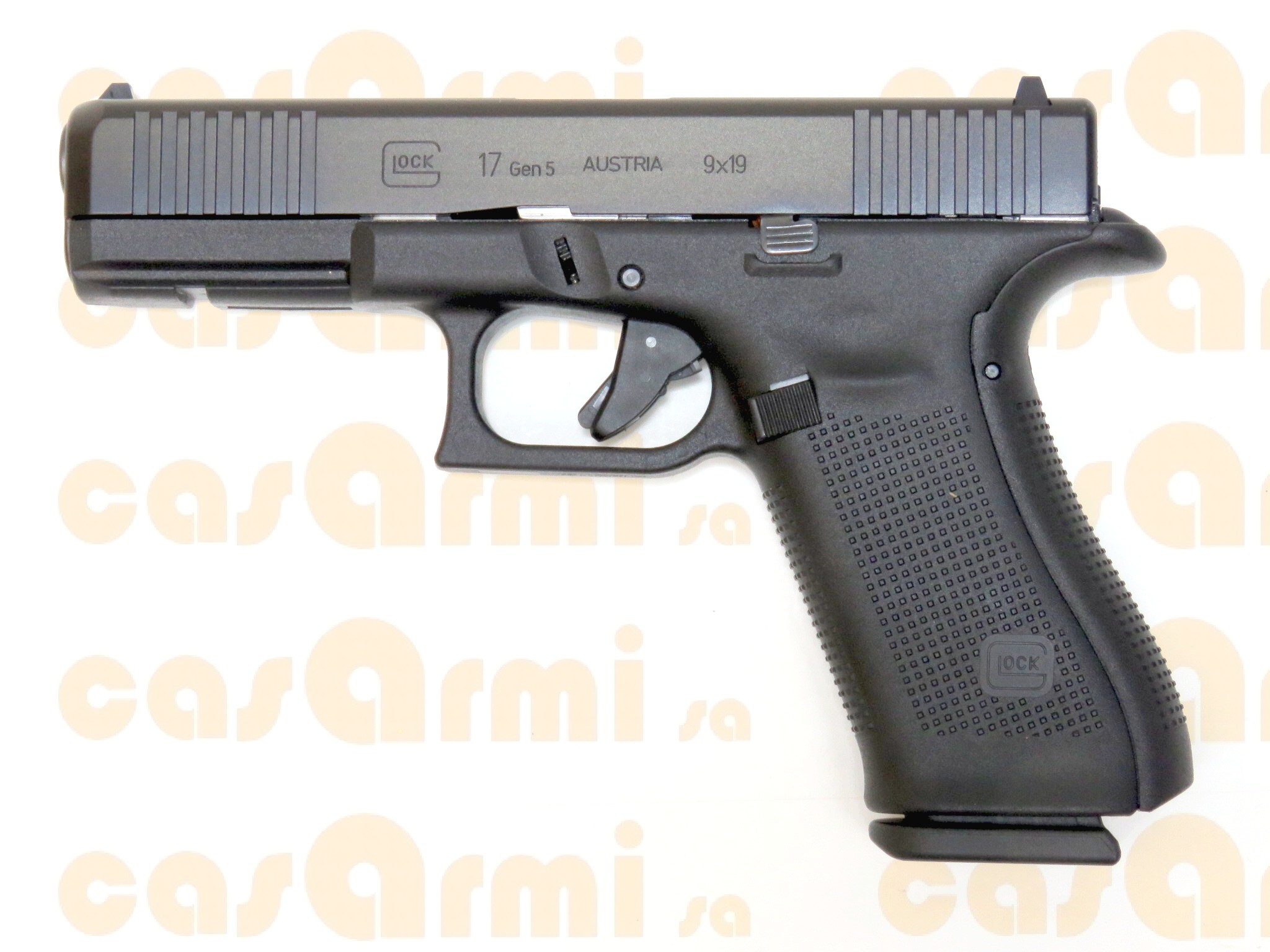 Glock mod. 17 Gen 5, con scatto Performance, valigetta, secondo caricatore 9 Para
